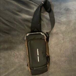 New Black and Brown Crossbody Bag anti-theft